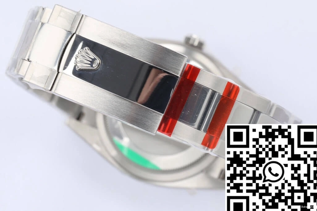 Datejust Rolex Pattern Dial Palm Green Factory M126200-0020 Olive EW Leaf 0413